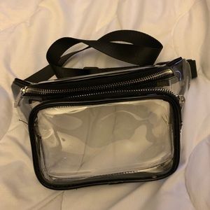 Clear fanny pack